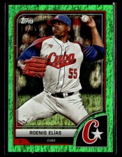 2023 Topps World Baseball Classic #71 Roenis Elias Green Sparkle /75