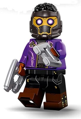 Original LEGO  Minifiguras 71031 Marvel Studios - T Challa Star-Lord