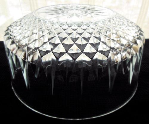Arcoroc Glass Clear Diamant 9" Serving Bowl Made in USA - Picture 4 of 7