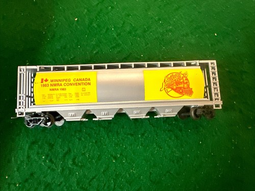 Model Power HO Railroad Train 51' Cylindrical Hopper Car 1983 NMRA Winnipeg - Picture 6 of 8