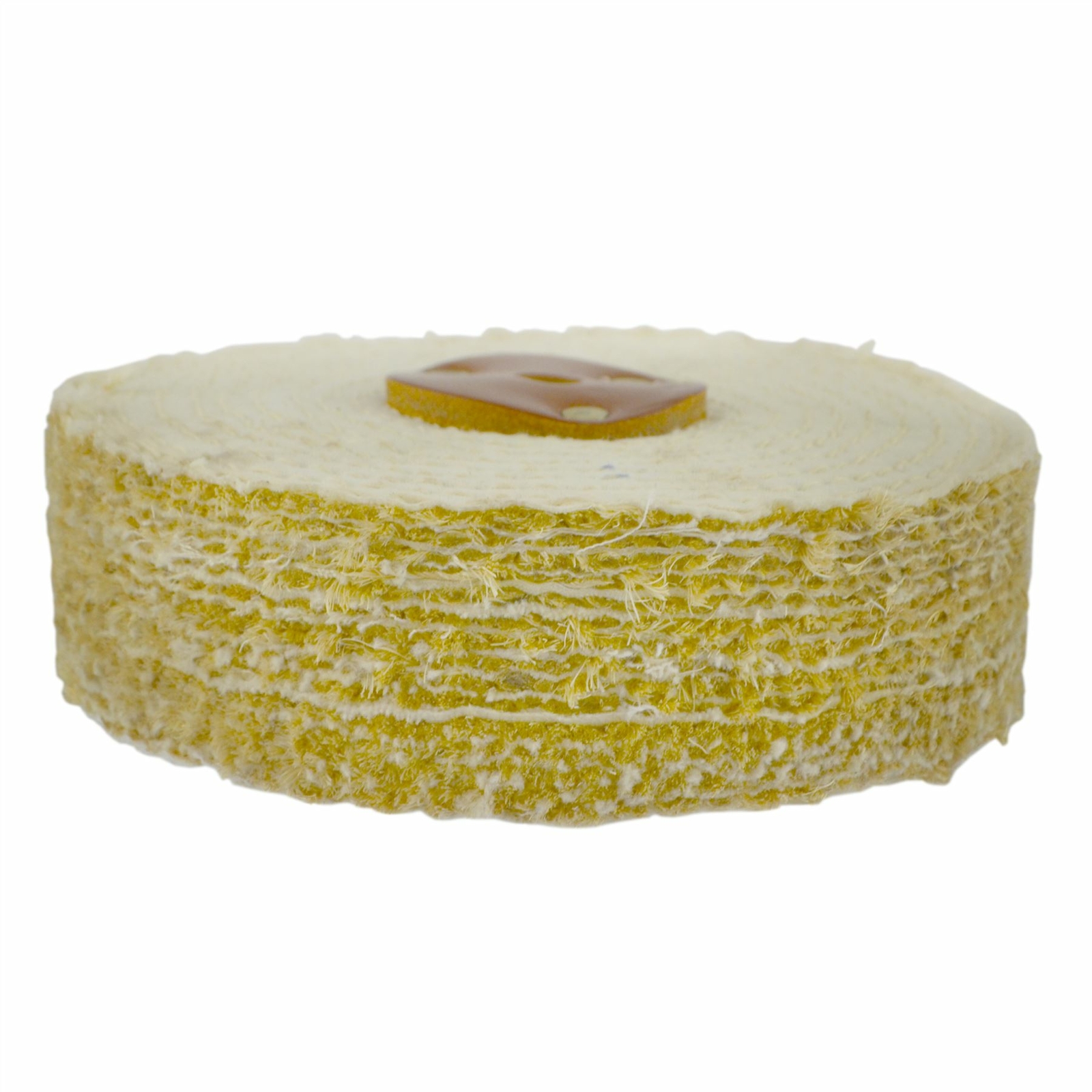 Coarse Sisal Fast Cut Buffing Polishing Mop 6"" x 1.5"" 3 Row With Compound 250g