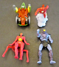 VTG McDonalds Happy Meal Burger King Toys Transformers Beast Machines Lot of 4