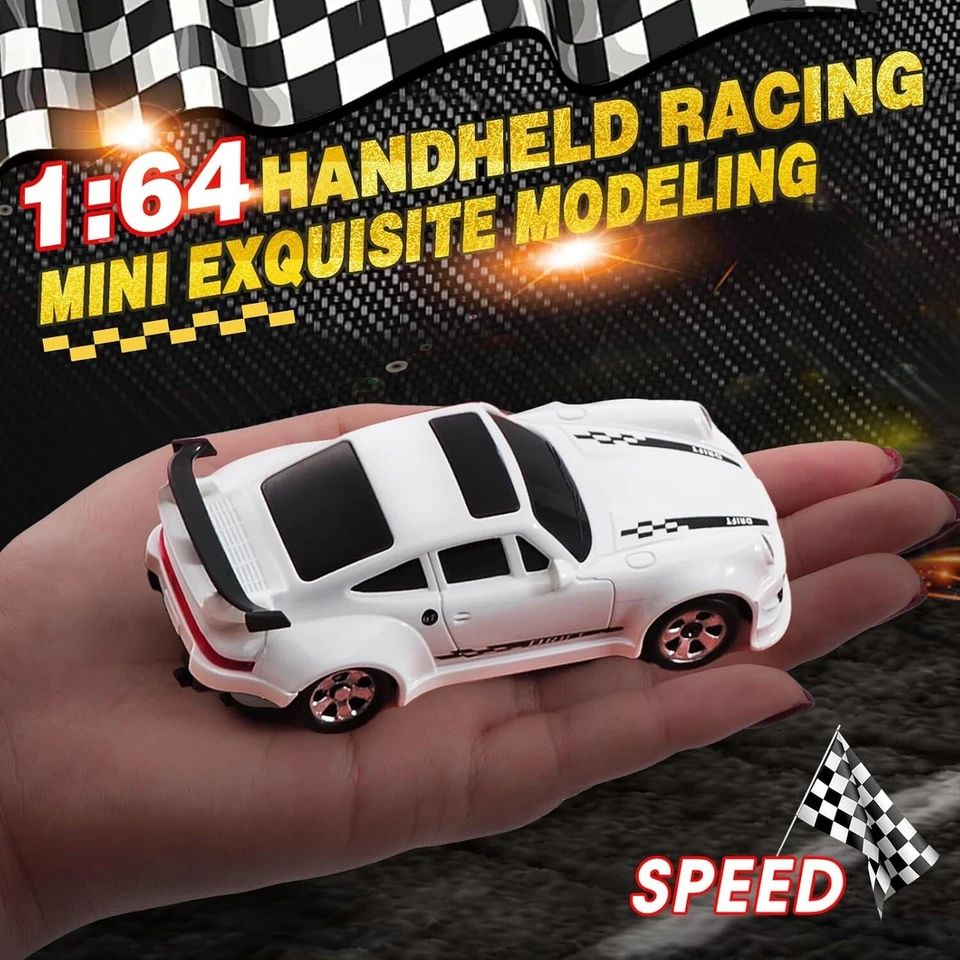 USA 1/64 Drift RC Car Mini Sportscar 2.4Ghz Racing Remote Contrl Vehicle Model - Image 3 of 4
