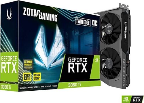 Nuovissimo di zecca! Zotac GeForce RTX 3060 Ti Twin Edge OC gaming 8 GB GDDR6, ZT-A30610H- - Foto 1 di 1