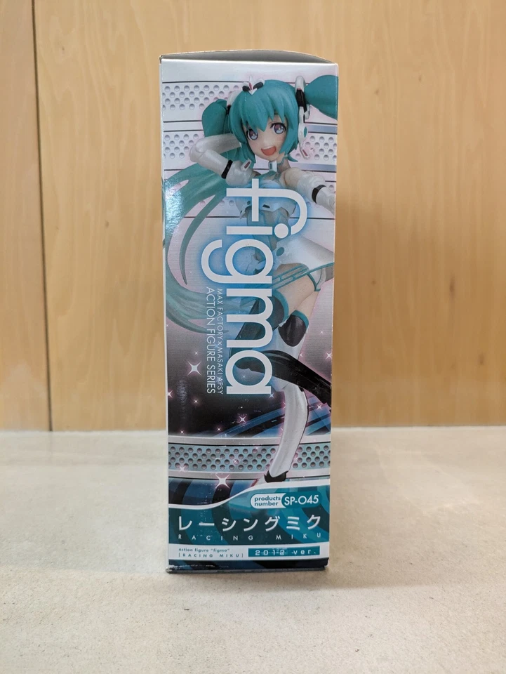 Figura Vocaloid Racing Miku Hatsune 2012 figma SP-045 Max fábrica de Japón nueva Foto 4 de 4