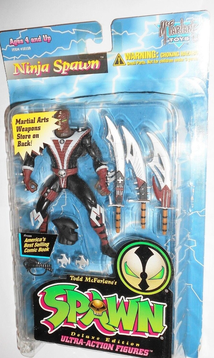 SPAWN 1995 NINJA SPAWN wave 3 series todd mcfarlane toys vintage