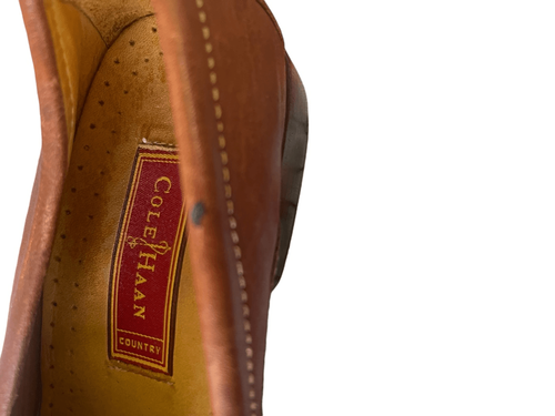 Cole Haan Women’s Brown Round Toe Leather Slip-On Loafers Size 10AA - Picture 4 of 11