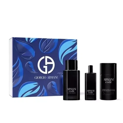 GIORGIO ARMANI ARMANI CODE 75ML EDT 3 PIECE BRAND NEW GIFT SET