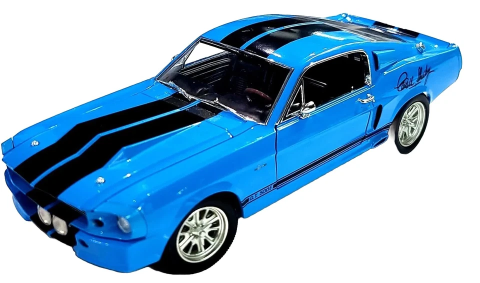 Mustang Shelby GT 500E Eleanor 1967 vintage escala 1/18 de Shelby Collectables Foto 4 de 4
