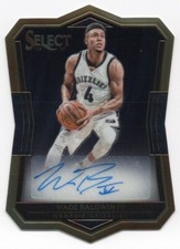 2016-17 Select Die-Cut Rookie Autographs #6 Wade Baldwin IV RC Auto 031/199