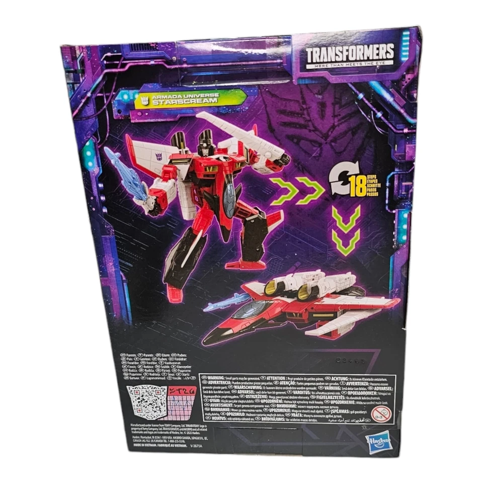 Transformers Legacy Evolution Armada Universe Starscream Hasbro - Image 2 of 4