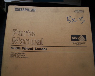 Cat Caterpillar 938g Wheel Loader Parts Manual Book Catalog List Front End Spare Ebay Cat Caterpillar 938g Wheel Loader Parts Manual Book Catalog List Front End Spare Ebay