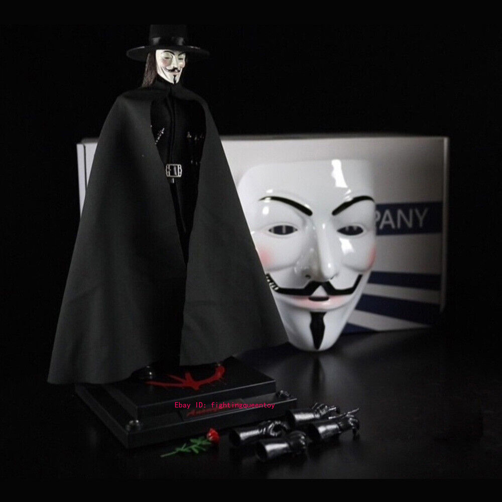 Toys Power CT003 V for Vendetta 1/6 Action Figure With 1/1 Mask IN