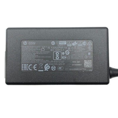Genuine 65W HP AC DC Adapter for ProDesk 400 G1 G2 G3 G4 G5 G6 DM