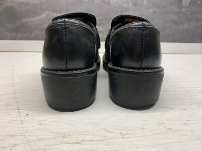 Harley Davidson Monk Strap Leather Shoes Size 9 Harley Davidson Black Leather Riding monk strap moto Shoes  main image 2