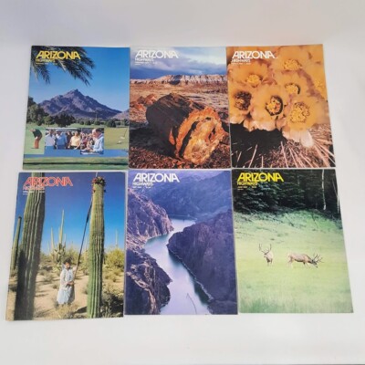Arizona Highways Magazine Lot of 6 January to June 1983 | eBay
