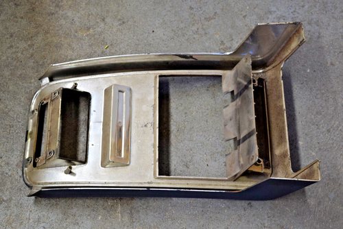 1971 1972 1973 Ford Mustang Grande Center Dash Trim Panel D1ZB6504302 Original - Picture 7 of 8