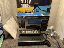 RCA Digital Converter Box DTA00B1 Tv Tuner With Remote ATSC To Analog