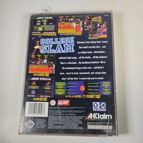 College Slam Basketball (Sega Saturn) w/ Reg - Tested - Authentic
