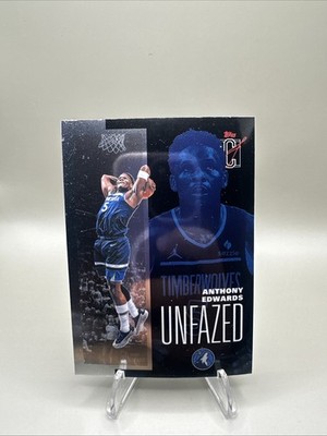 Topps Signature Class Anthony Edwards #FAZE-1 Unfazed Chrome Insert