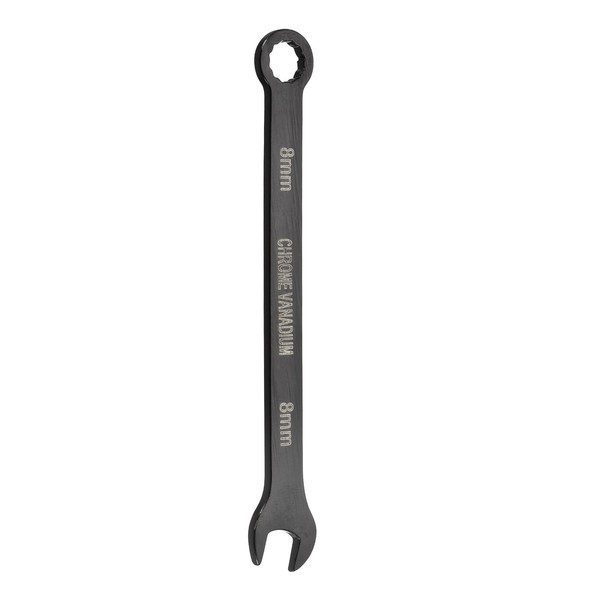 FüR Combination Wrench 8Mm Metric 12-Point Box Und Open End CR-V Stahl-image