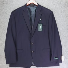 LAUREN Ralph Lauren Ultraflex Blazer Mens 54 Long Navy 100 Wool Canada 425 NWT