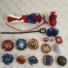 Beyblade Burst Spinning Top and Launcher Large Lot Collectible 13