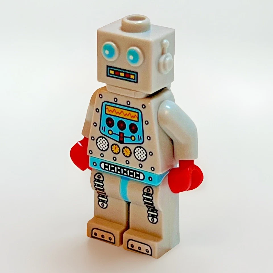 LEGO CMF Series 6 Clockwork Robot col087 Minifigure – Retired Rare 8827 - Image 2 of 4