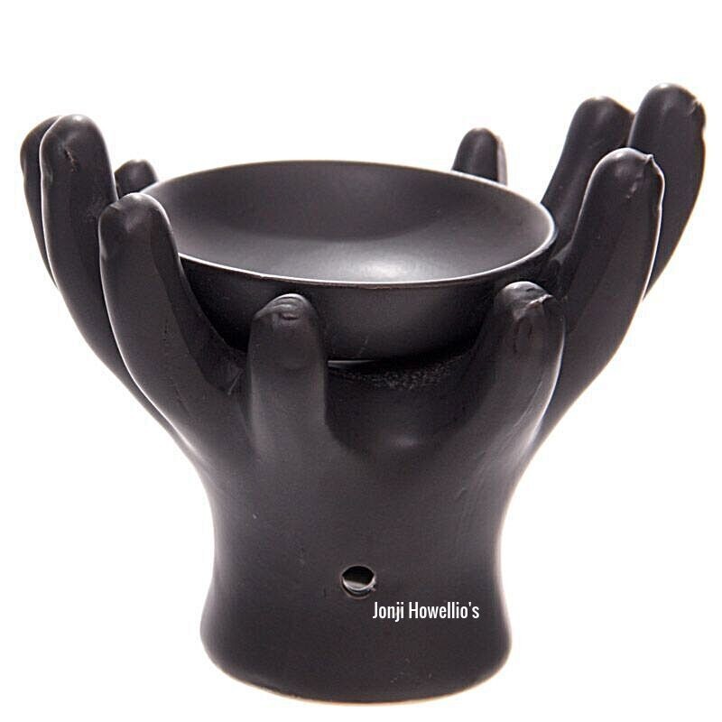 Eden Open Hands Ceramic Oil Burner Wax Melt Oil Warmer Scent Aromatherapy Gift