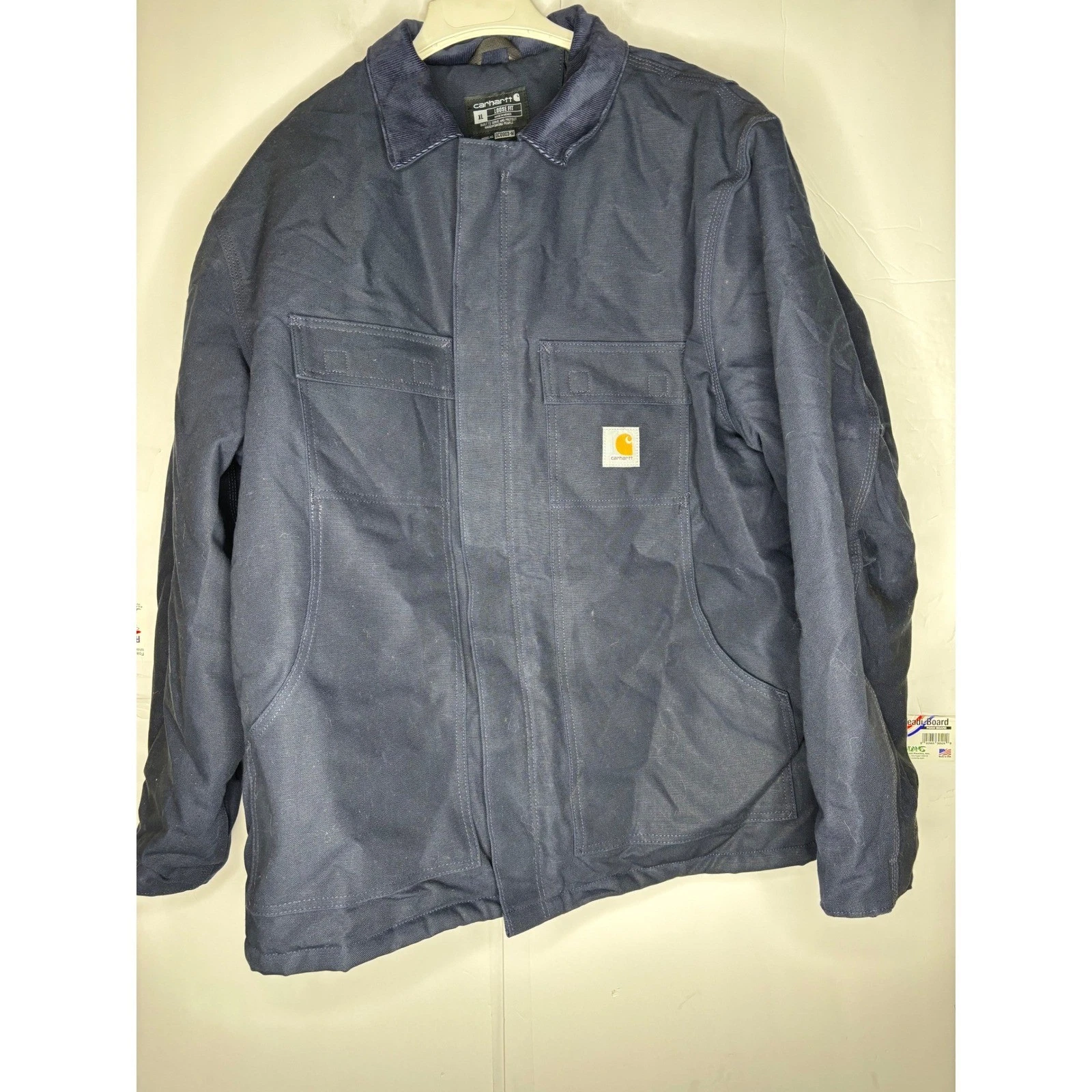 Carhartt C003-DNY Traditional Arctic Quilt Lined Jacket Mens XL Dark Navy Coat
Opens in a new window