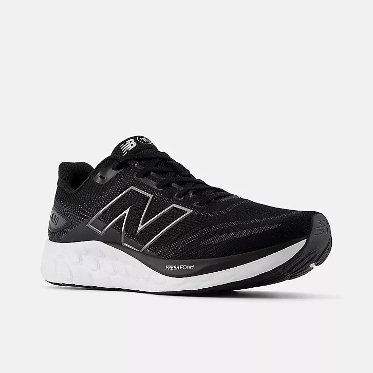 New Balance 680v8 Fresh Foam Men's Running Shoes Black 11.5 4E Extra Wide