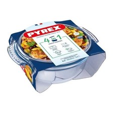 Cocotte - PYREX - 1450074 - Ronde - En verre borosilicate - 5,1 l
