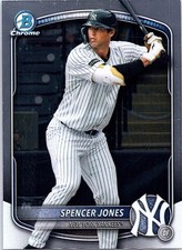 2025 Bowman Draft #BDC-9 Spencer Jones Chrome