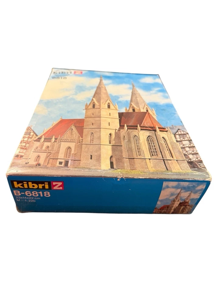 Z Scale Kibri 6818 Oberhofenkirche Goppingen Church Unbuilt With Glue And Tips - Image 2 of 4