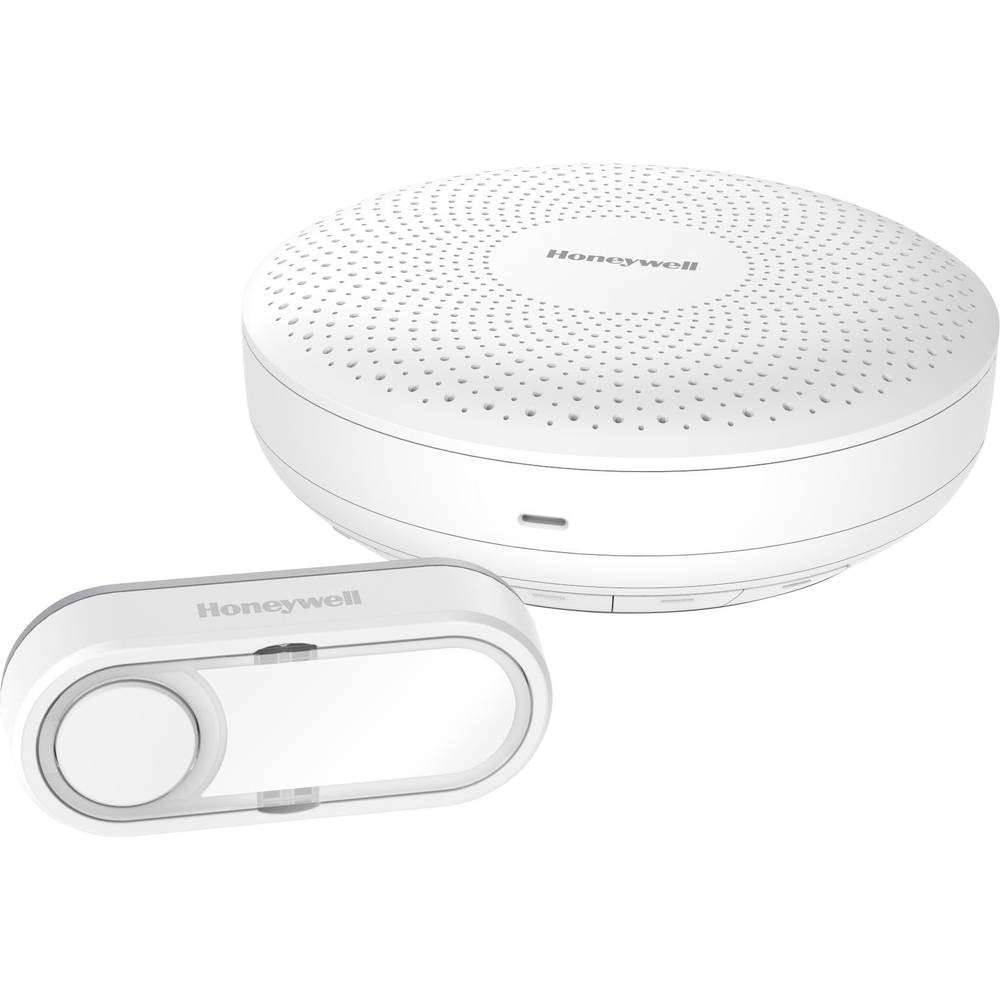 Carillon sans fil Honeywell Home DCR311S blanc kit complet de sonnette 150m