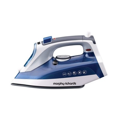 Morphy Richards Super Glide 2000W Steam Iron with Steam Burst Blue 220V