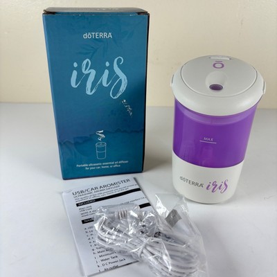 doTERRA Iris Essential Oil Diffuser Portable Ultrasonic Aromatherapy USB NEW