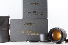 Unused in Box MINOLTA AF 85mm f1.4 G D Limited Lens SONY A Mount From JAPAN