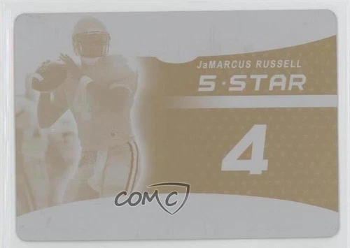 2007 SAGE Aspire Printing Plate Magenta 1/1 JaMarcus Russell #21 Rookie RC 9oy