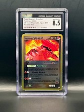 Team Magma's Groudon 9/95 Reverse holo-2004 EX Team Magma vs Team Aqua- CGC 8.5