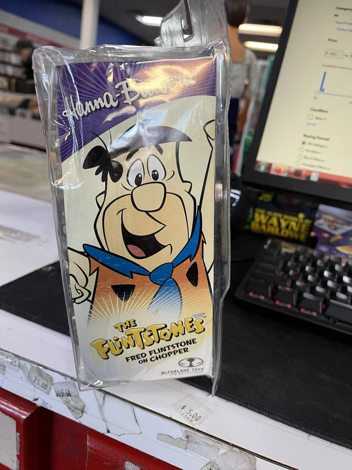 Figura de acción The Flintstones Fred Flintstone on Chopper Hanna-Barbera 2006 Foto 4 de 4