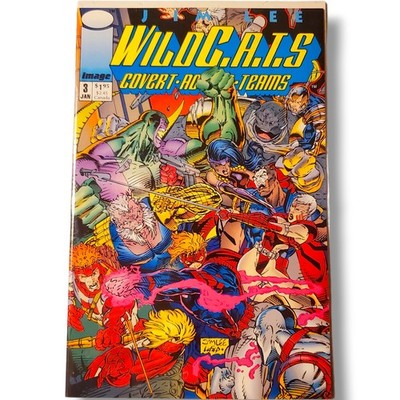 Image Comic Books Jim Lee's Wild C.A.T.S. Covert Action Teams #3 Near Mint