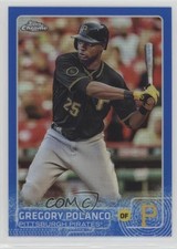 2015 Topps Chrome Blue Refractor 61/150 Gregory Polanco #126 0af