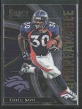 2020 Panini Select #U20 Terrell Davis Unbreakable Denver Broncos (L)