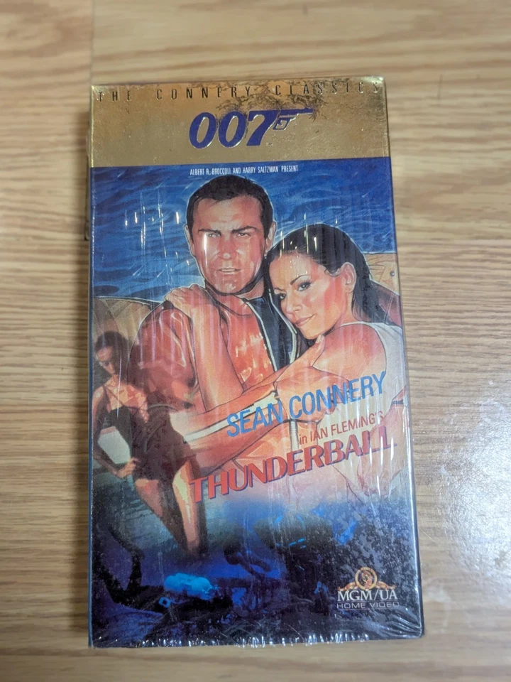 James Bond 007 VHS Lot Of 11 Connery Moore Dalton Lasenby Brosnan Tested 90s Foto 3 de 4