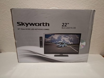 Skyworth SLC-2221A-3S 22'' Class AC/DC LED HDTV DVD Combo Trucker TV