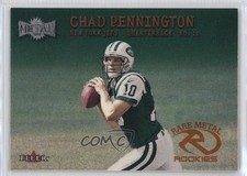 2000 Fleer Metal Rare Metal Rookies Emerald Chad Pennington #277 0ji1
