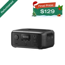 EcoFlow RIVER 3 Portable Power Station 245Wh LiFePO4 Solar Generator for Camping