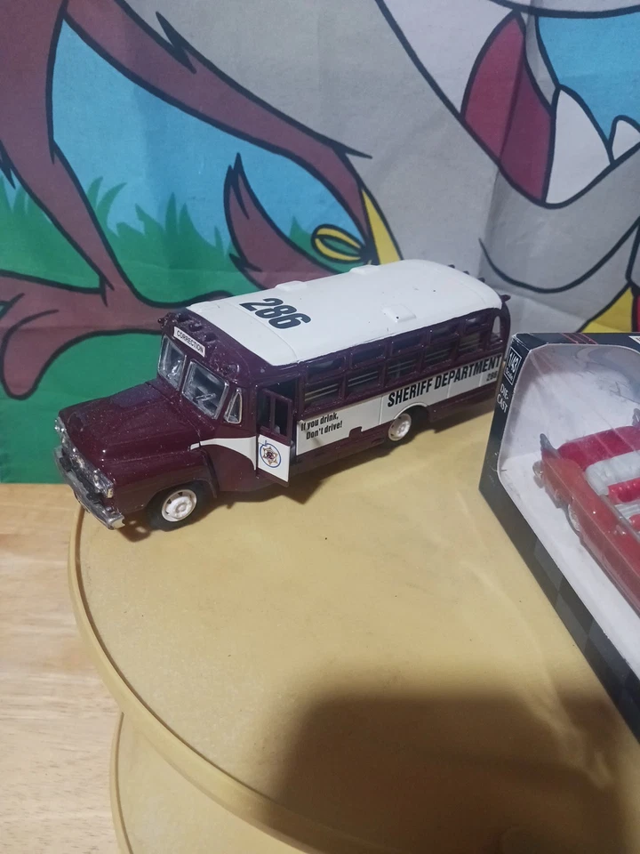 Autobús de corrección de retroceso 1/43 1950 'SOr 60'S! ¡Y un lote de Chrysler C-300 1955! Foto 3 de 4