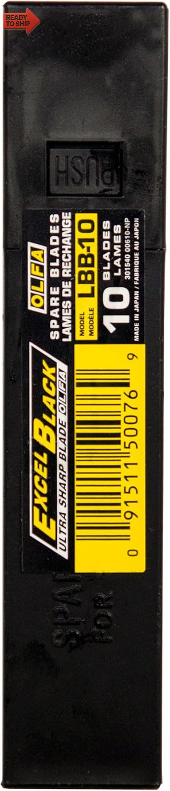 OLFA Ultrasharp Black Snap-Off Heavy-Duty Blade (9070)
